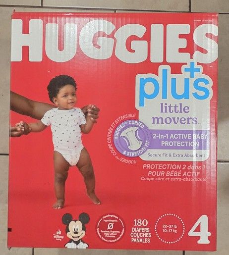 Size 4 diapers. 35 OBO