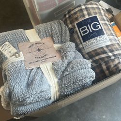 Two Brand New Blankets 