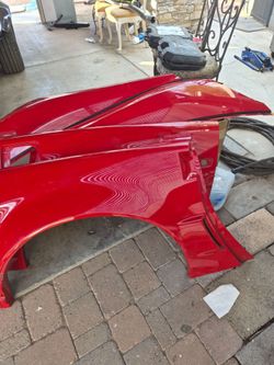 Corvette zo6 back and front fenders