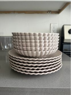 Scalloped dishes