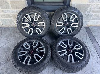 20’ Denali Yukon AT4 Tahoe Suburban Silverado Wheels Tires GM