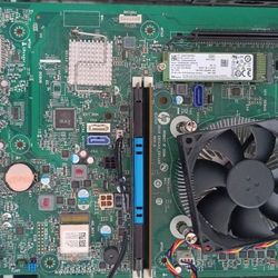 AM4 HP board with CPU RAM WiFi SSD