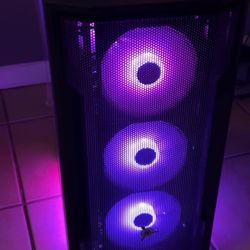 gaming pc/computer with 27” curved monitor 