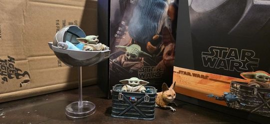 Hot Toys TMS 043 Mandalorian Grogu Accessory 1:6 Scale Figure Set