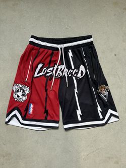 The Lost Breed TLB Stay Hungry Stay Focused Bred Retro Shorts 2018 (S) Small