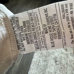 Queen Down comforter-$ 40-Cash Only 