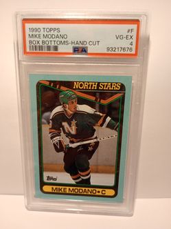 1990 Topps Mike Modano rookie PSA graded