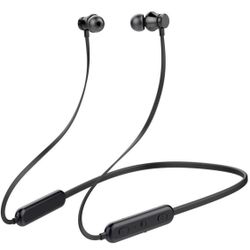 New! Bluetooth Headphone Neckband 20Hrs Playtime V5.0 Wireless Headset Sport Noise Cancelling Earbud