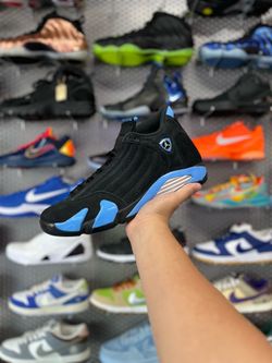 Jordan 14 Retro Black University Blue