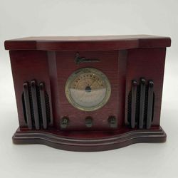 Emerson  Vintage Style Wood AM FM Radio CD Player Retro 1930s Replica Red MD#NR51RW