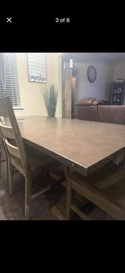 Gray table