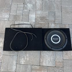 Pioneer Ib Flat Subwoofer