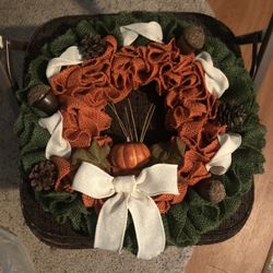 12” Fall Wreath