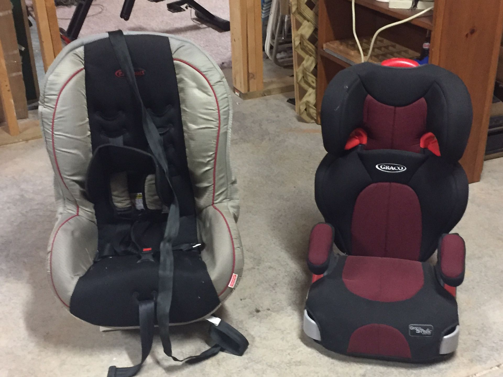 Car seats for infant.