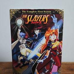 Slayers - The Complete First Season (DVD, 2007, 4-Disc Set, Digipak)