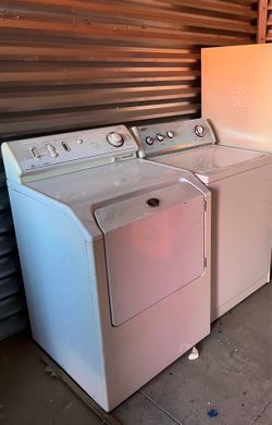 Maytag Dryer and Whirlpool Washer Set