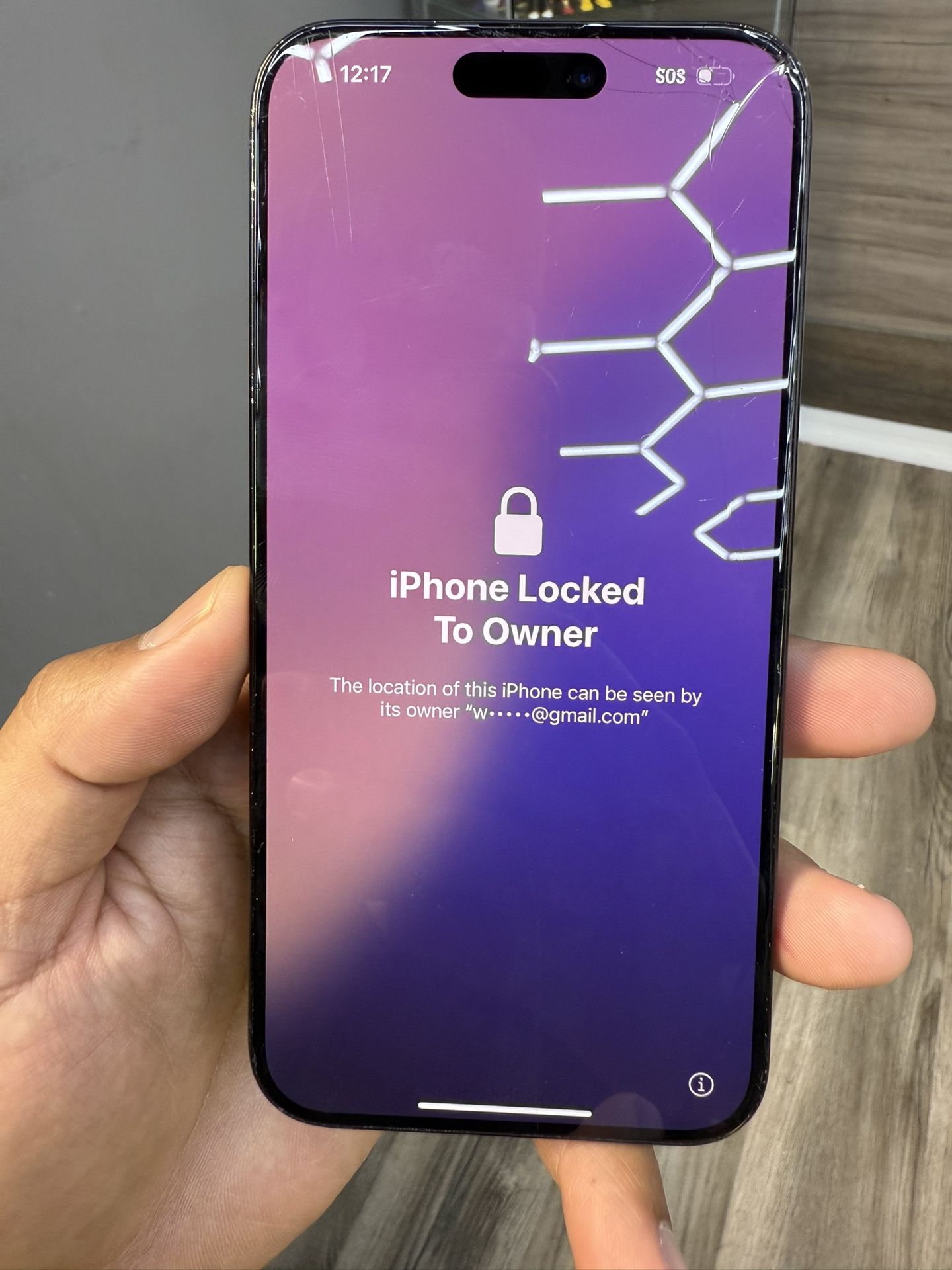 15 Pro Max Only Parts (Icloud + Front Screen)