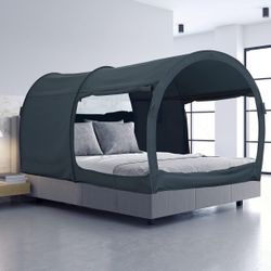 Full Size Bed Tent - Black