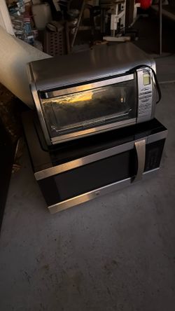 Microwave And  Toaster Used