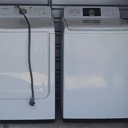 Samsung Electric Washer And Dryer Set