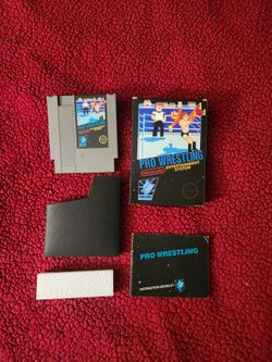 Pro Wrestling Nintendo NES Cib