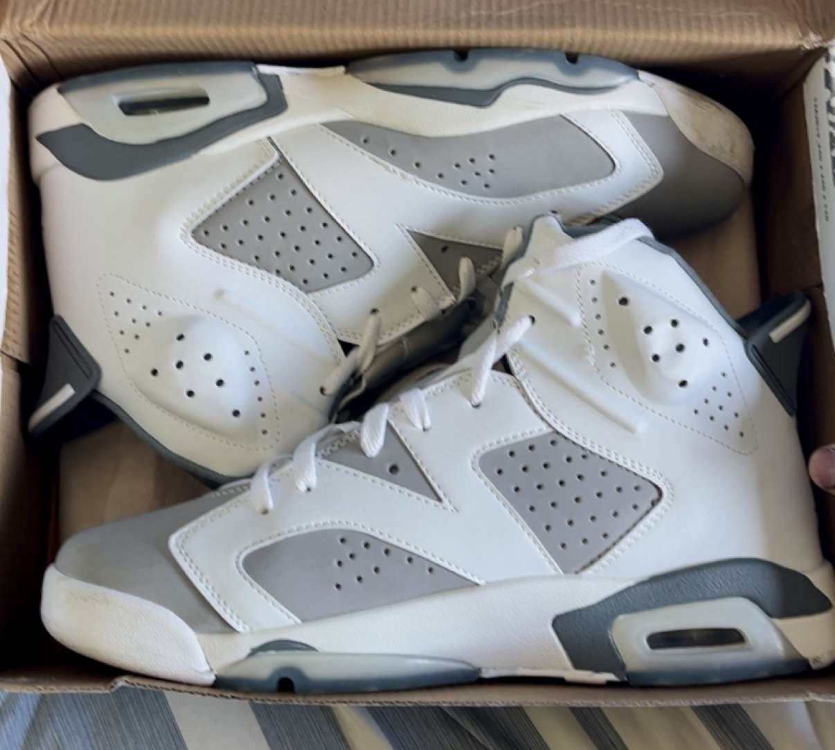 JORDAN 6 RETRO mens Size 11 Cool Grey