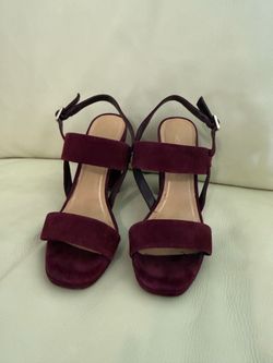 Gibson Latimer Suede block heels