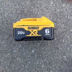 20V Dewalt XR 6AH battery Brand New!