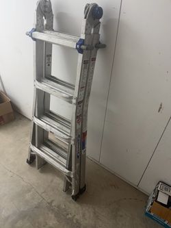 Werner multi position ladder 17ft