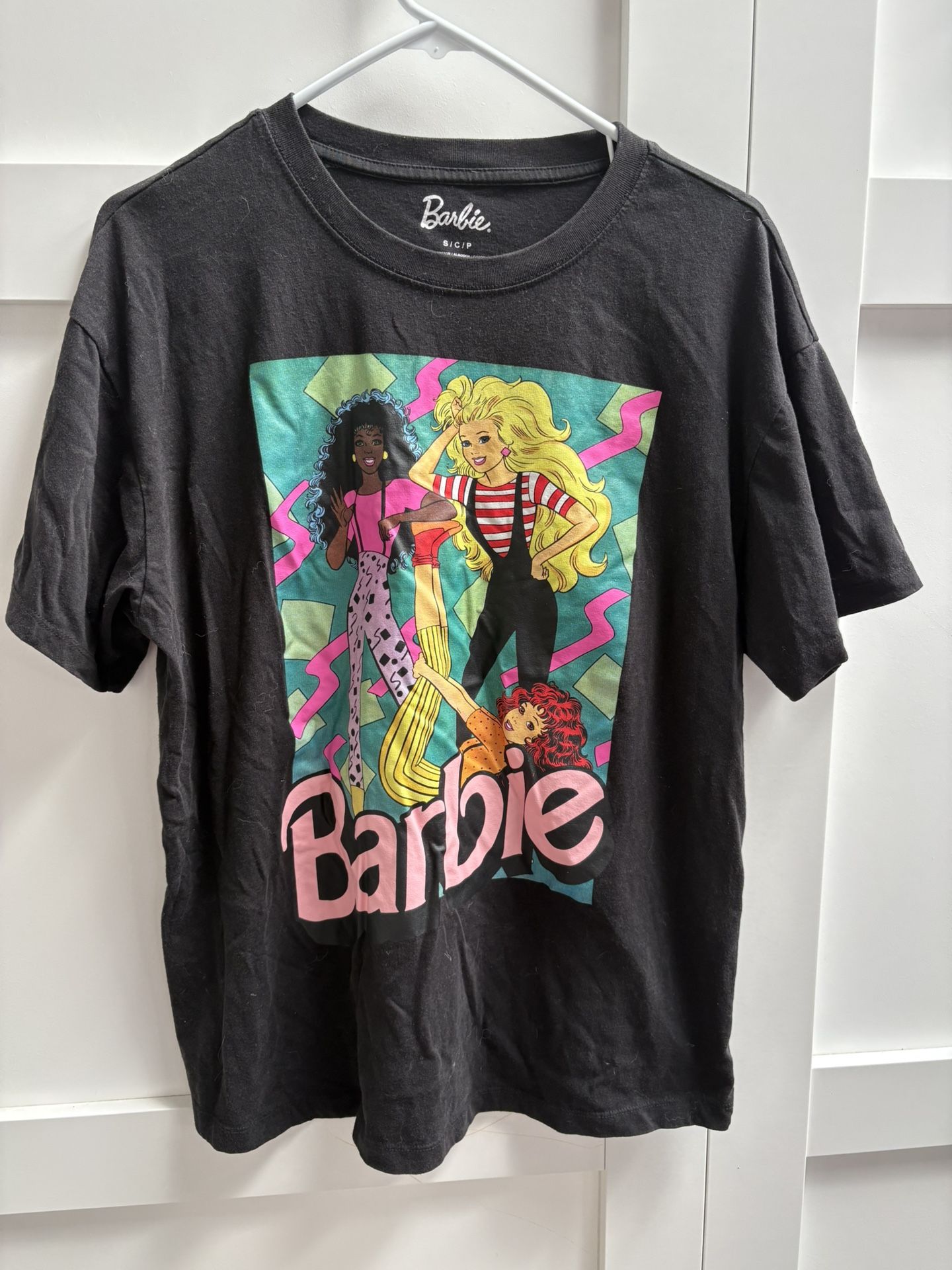 Barbie Women’s Tee Size S (Fit Is Big- Fits Like Women’s M)