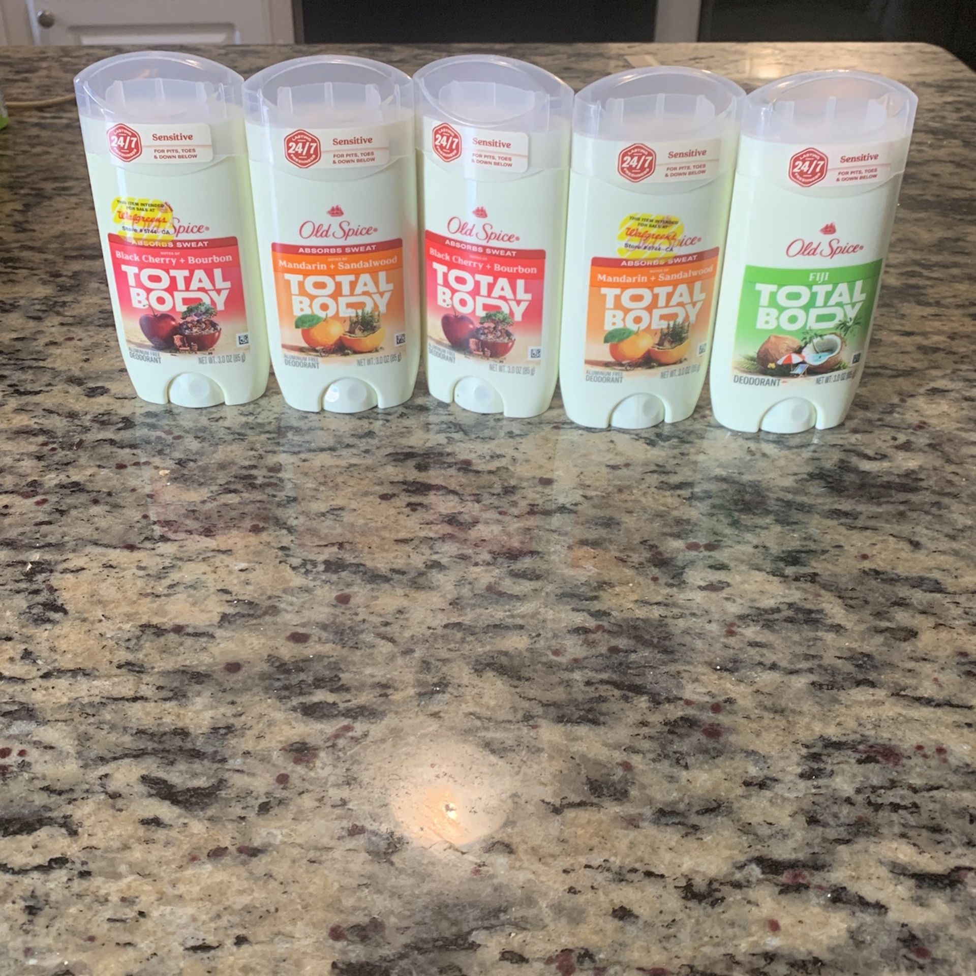 Old Spice Total Body Deodorant