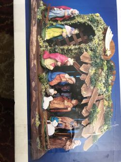 Nativity set