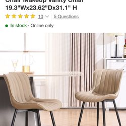 Dinning/Accent chair set New in box