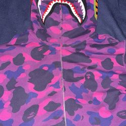 Full Camo Purple Bape