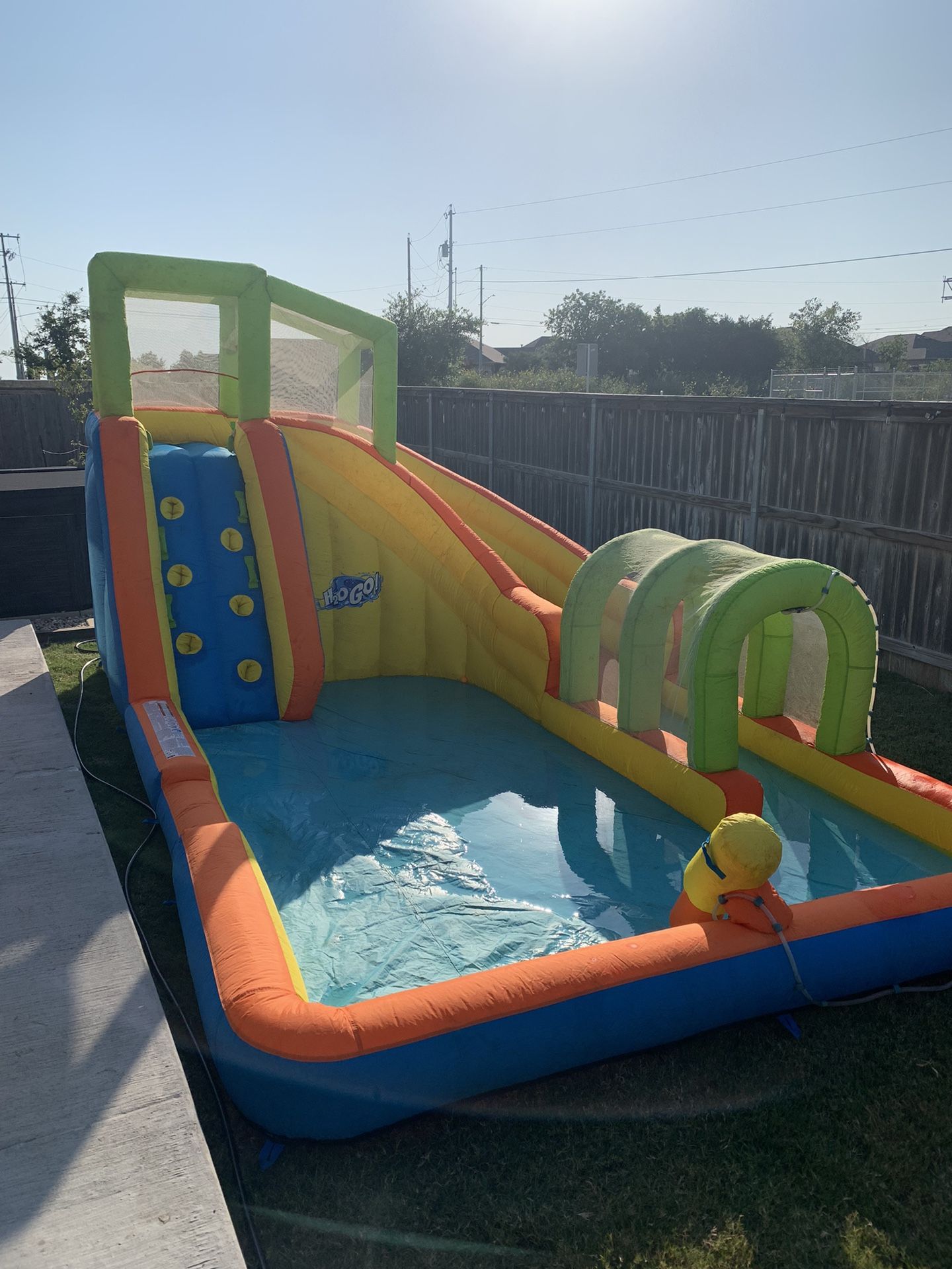 H2O Blow Up Pool/Slide for Sale in San Antonio, TX - OfferUp