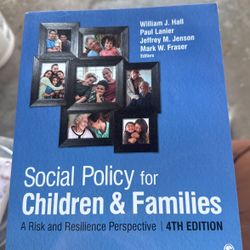 Social Policy For Chidlen & Families 4th Edition