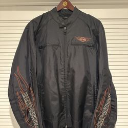 Harley Davidson Nylon Riding Jacket - Men’s LT
