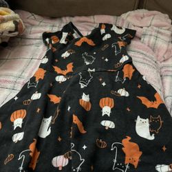 Cat & Jack Halloween Dress & Ghost Pants 