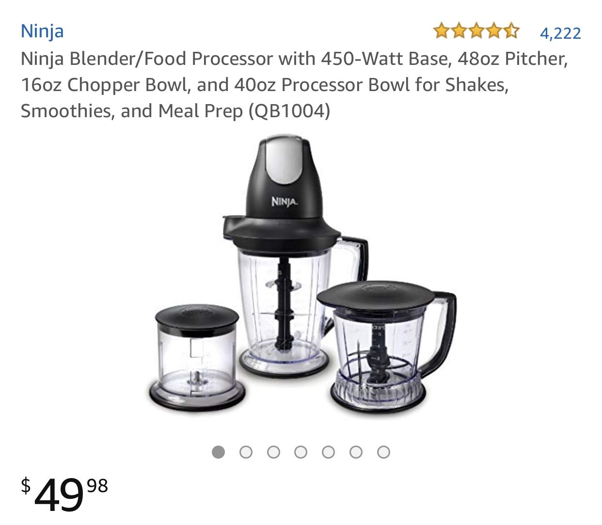 New Ninja blender never used....just opened