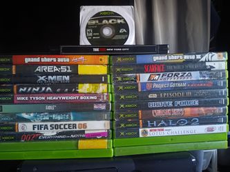 XBOX GAMES LOT