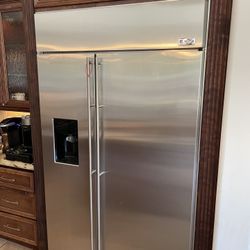 GE Monogram Refrigerator And Freezer