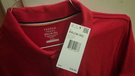 French Toast Short Sleeve Polo Shirt
