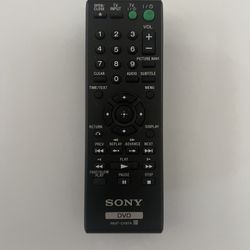 Genuine Sony RMT-D197A DVD Remote DVP-SR210 DVP-SR210P DVP-SR510 DVP-SR51 Tested  