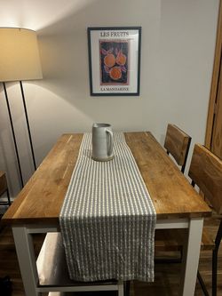 Table For Sale With Table Runner