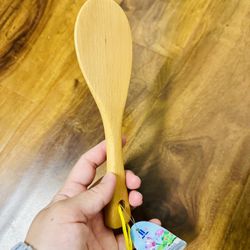 Bamboo Rice Paddle New Condition