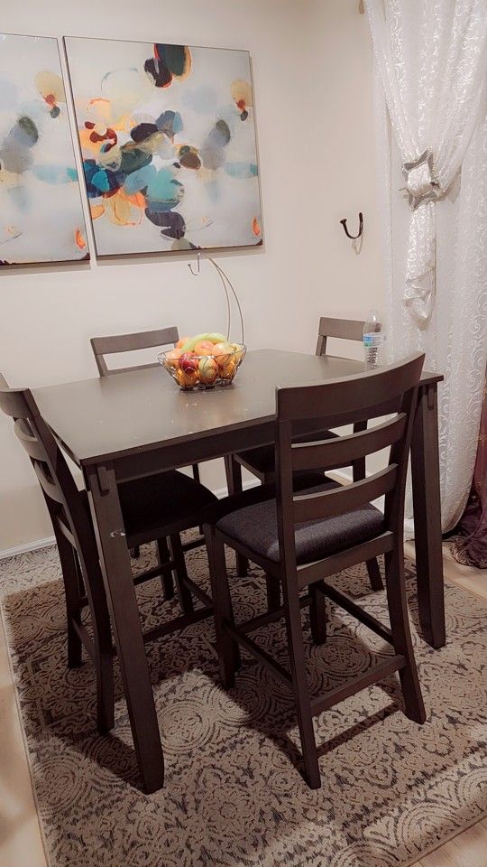 Kitchen Dining Table With 4 Chairs