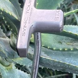 └➤➤➤ Men's Left-Handed Putter | STX Sync Tour Putter Mallet | Soft Ins 