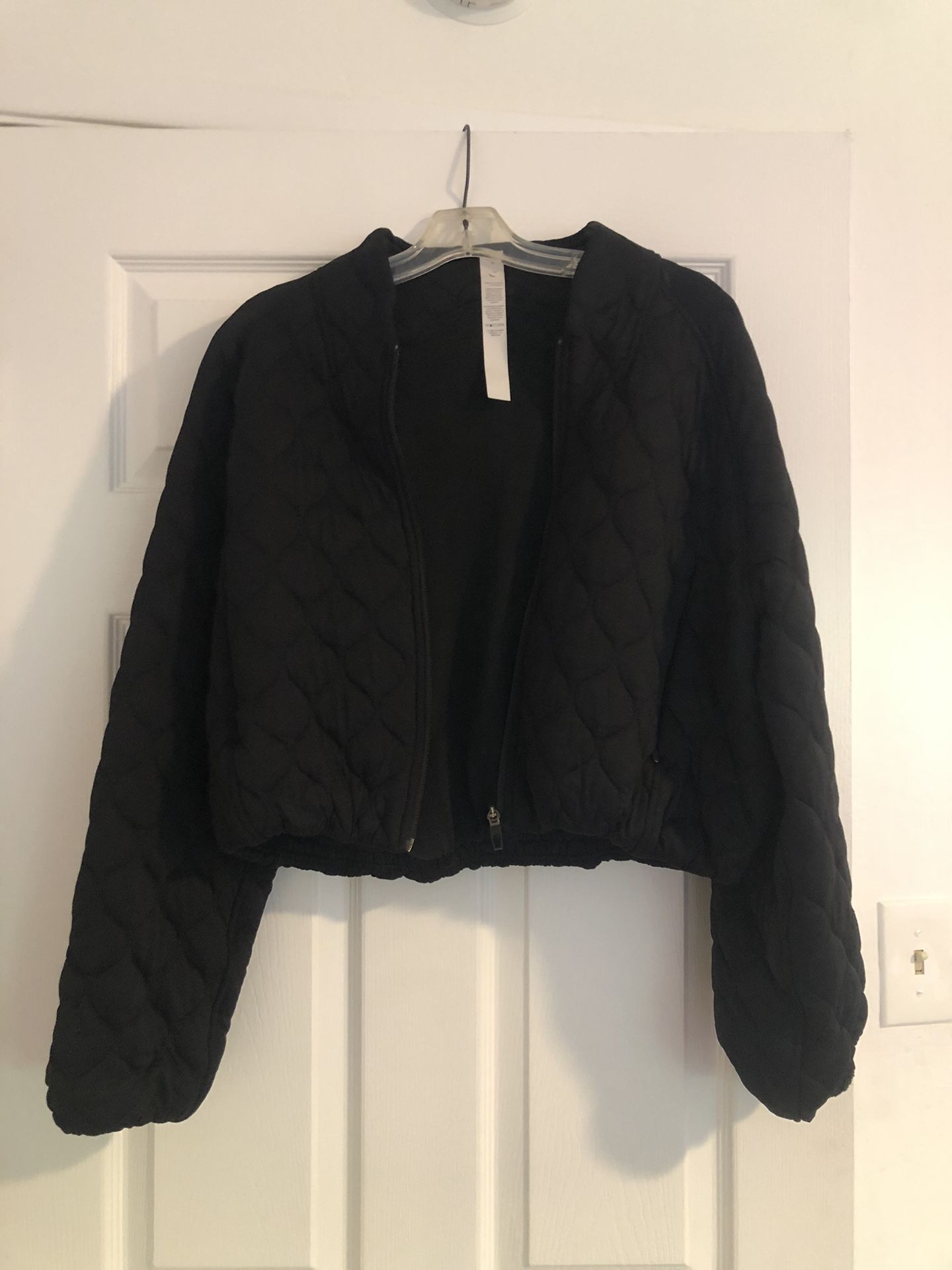 Black Lululemon Textured Jacket 