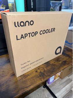 llano Laptop Cooler RGB Gaming Cooling Pad Turbo Fan Adjustable