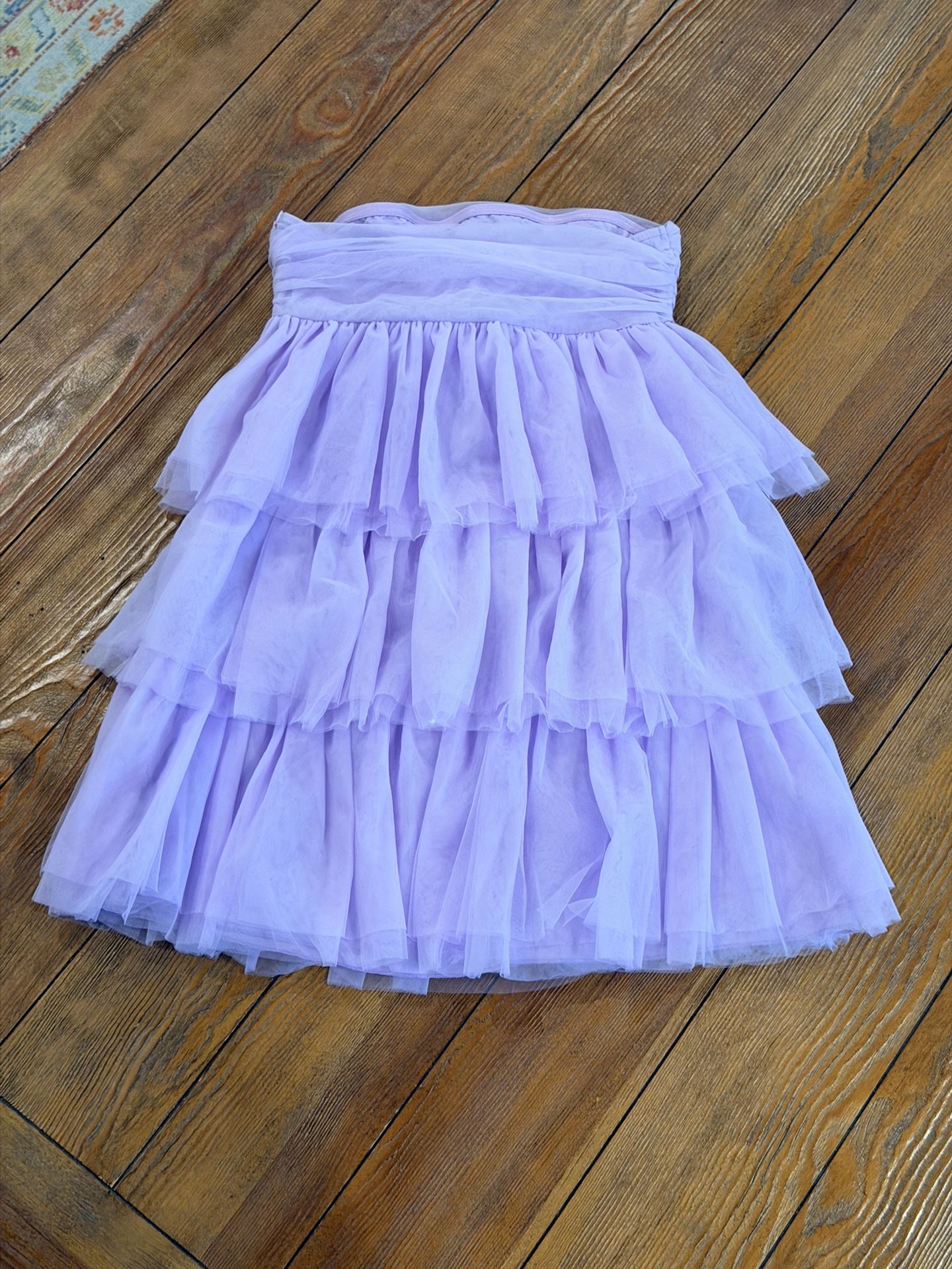 Birthday Girl Lilac Mini Party Dress Size 4 (xs) For Homecoming